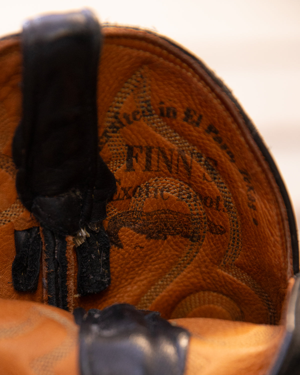 Finn's Exotic Eel Cowboy Boots (M)11E