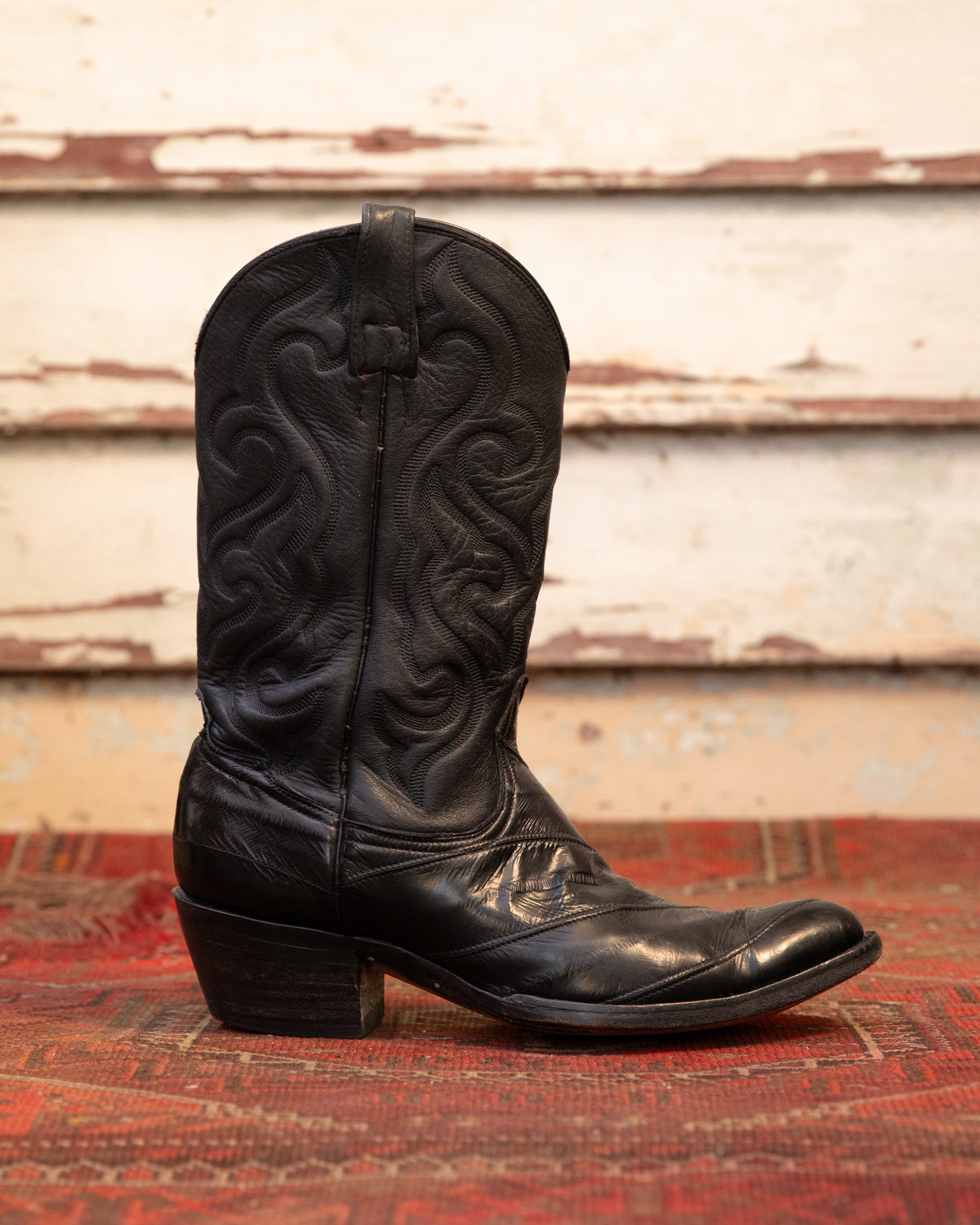 Finn's Exotic Eel Cowboy Boots (M)11E