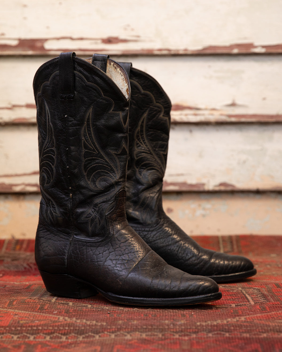 Vintage Carreta Texan Leather Boots (M)10