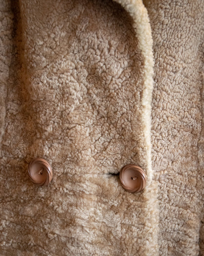 Vintage Two Tone Luxury Fur Coat