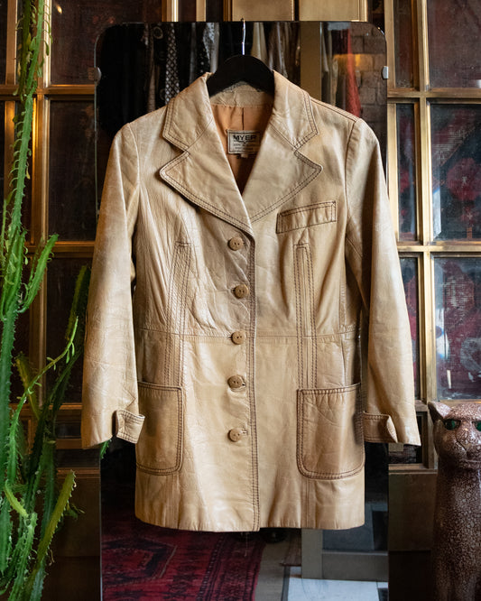 Vintage MYER 70s Leather Jacket
