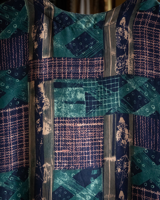 Stunt Silk Printed Blouse