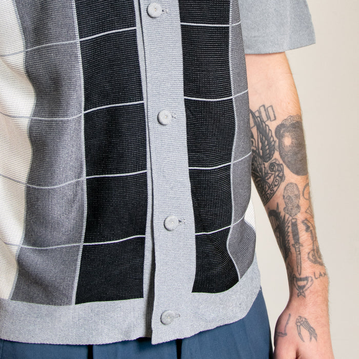Vintage Playboy Button Up Knit Shirt