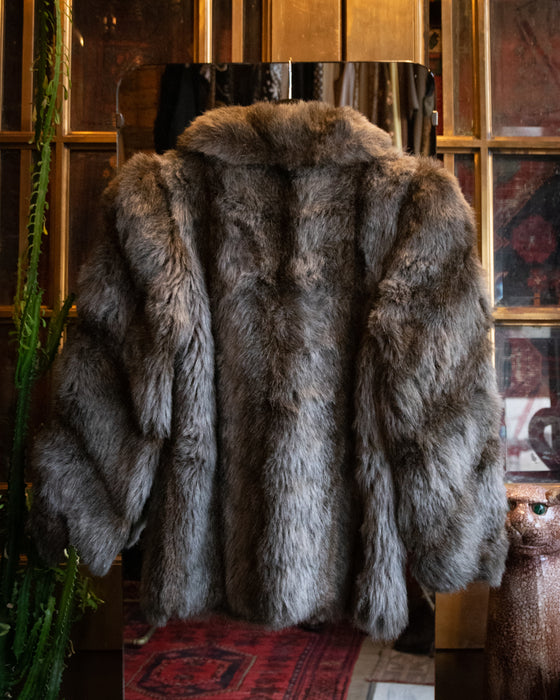 Vintage Donnybrook Faux Fur Coat
