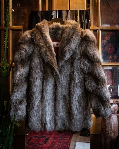 Vintage Donnybrook Faux Fur Coat