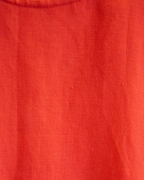 Vintage CR Red Linen Dress