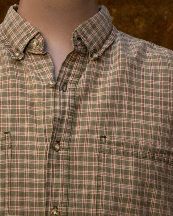 Retro Faded Glory Check Shirt