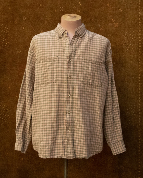 Retro Faded Glory Check Shirt