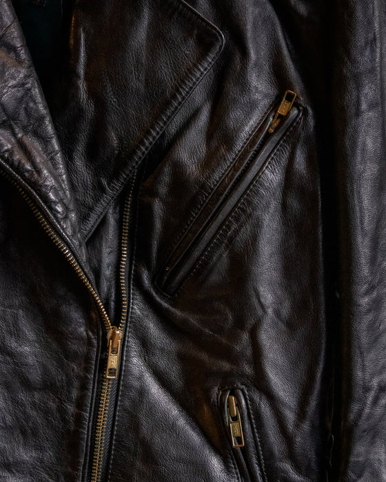 Wilsons Vintage Black Leather Jacket