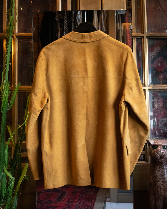 Vintage Salamander Tan Suede Jacket