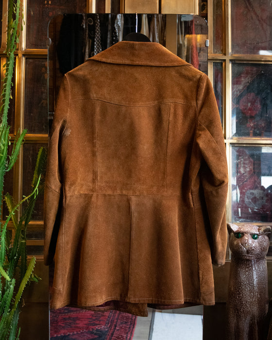Vintage Canadian Suede Jacket As Is