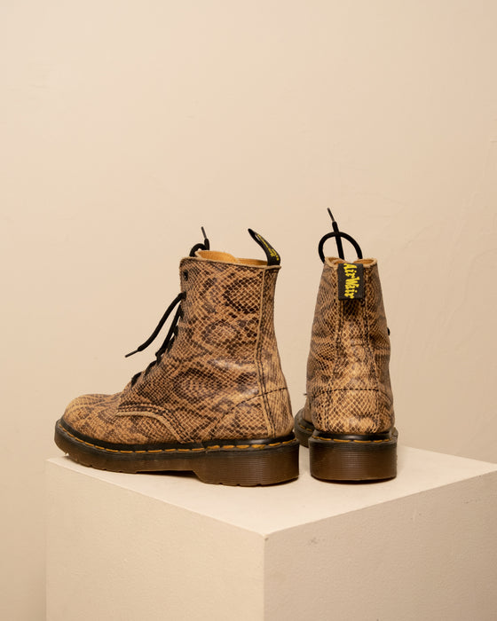 RARE Vintage Snakeskin Doc Martens 6W