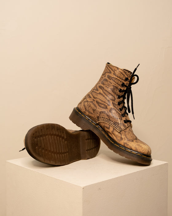RARE Vintage Snakeskin Doc Martens 6W