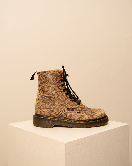 RARE Vintage Snakeskin Doc Martens 6W