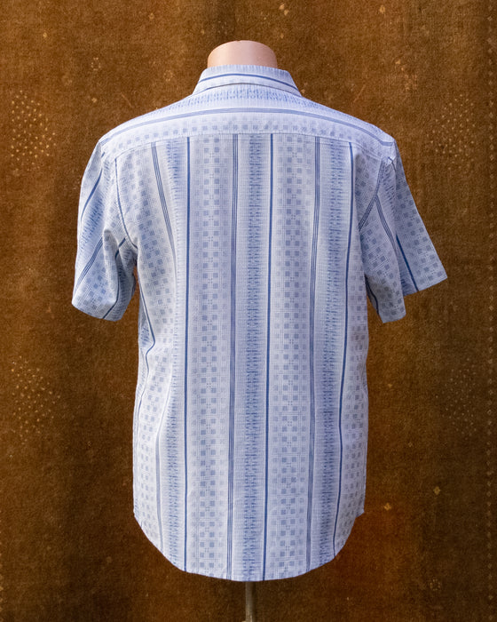 Lightweight Blue Patterned Shirt