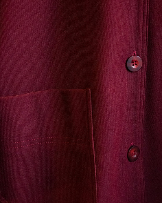 Vintage Shapes Sports Plum Jacket