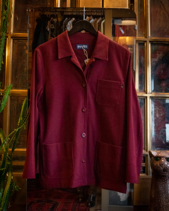Vintage Shapes Sports Plum Jacket