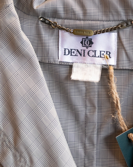Deni Cler Houndstooth Check Trench