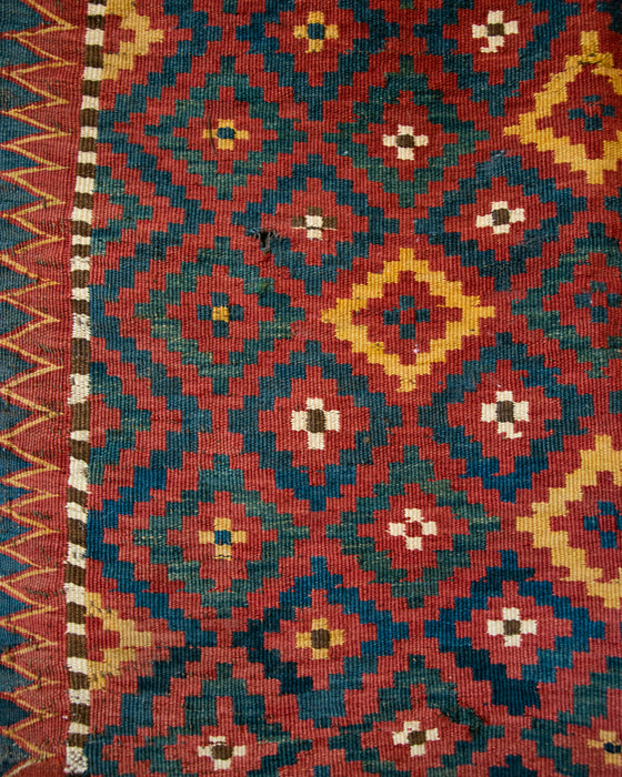 Vintage Handmade Kilim Rug 125x80