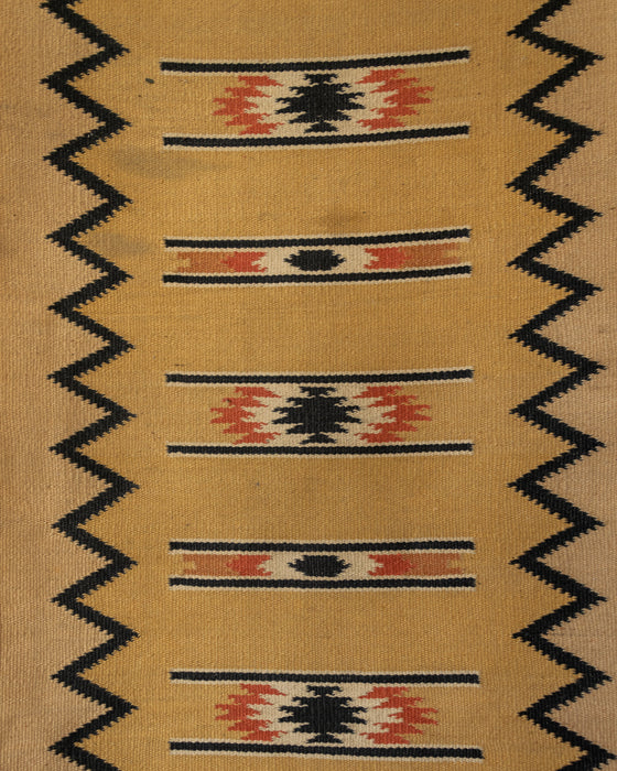 Vintage Handmade Indian Kilim Rug 312x71