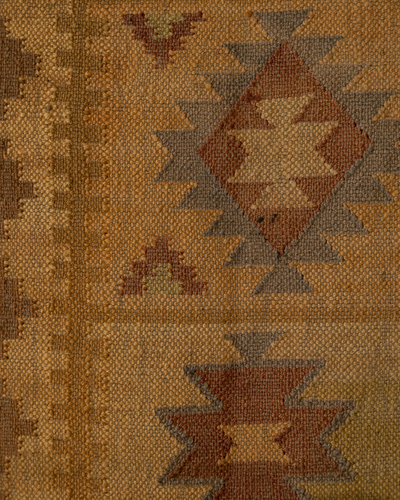 Faded Aztec Kilim Rug 174x102