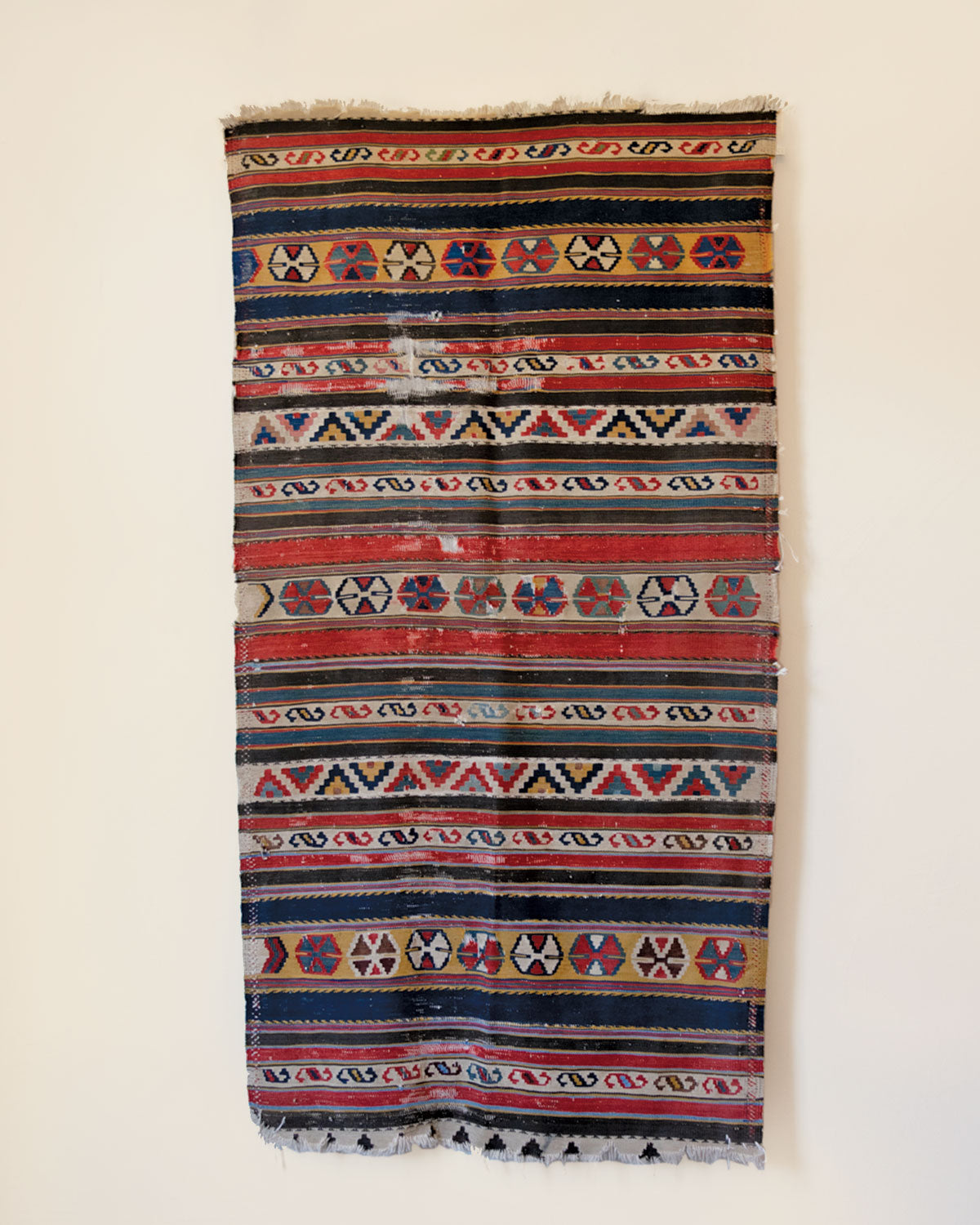 Vintage Afghan Kilim Rug 176x88