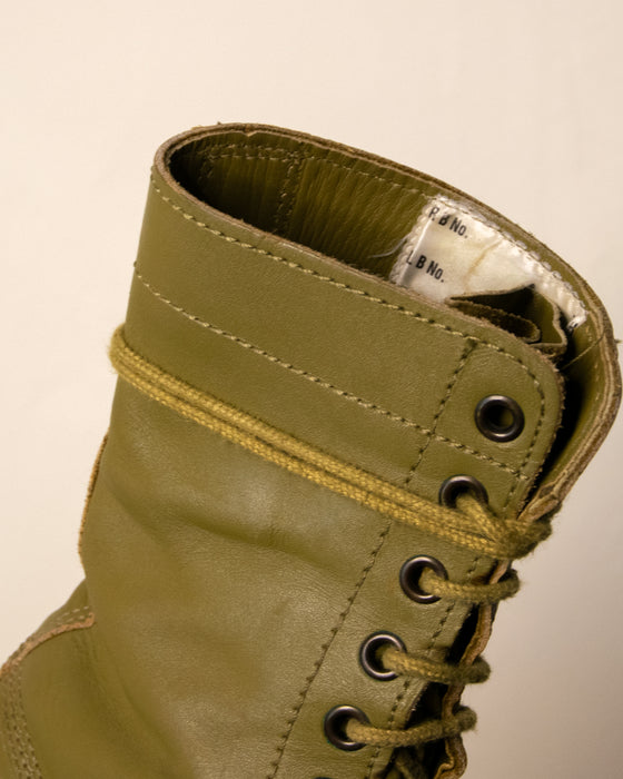 Vintage Khaki Army Combat Boots 10M
