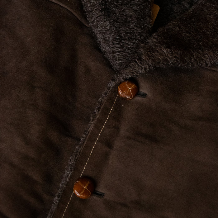 Vintage Dutch Brown Fleece Lined Lumber