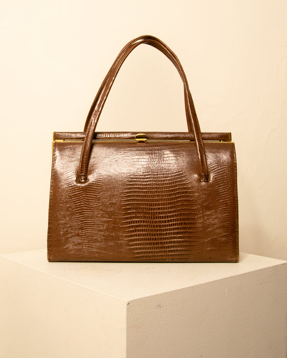 Vintage Genuine Leather Handbag
