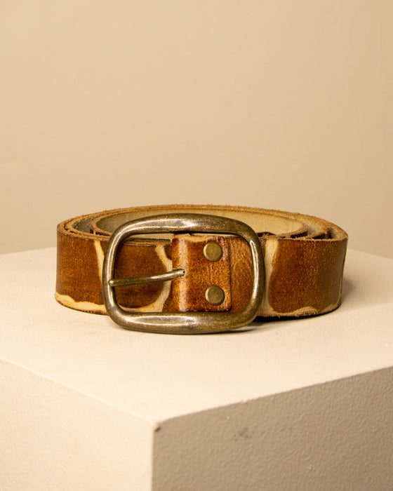 Vintage Crocodile Leather Belt