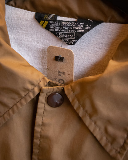 Vintage SEARS Lined Brown Jacket