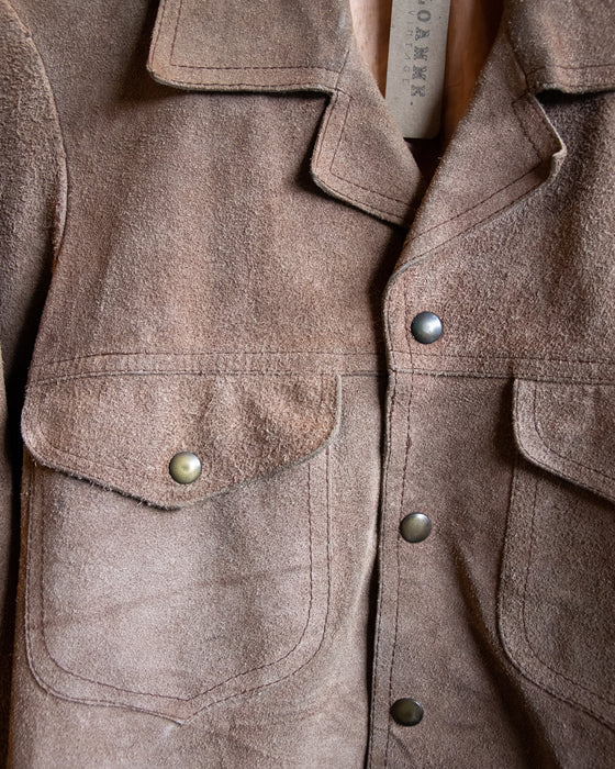 70s Light Brown Suede Jacket