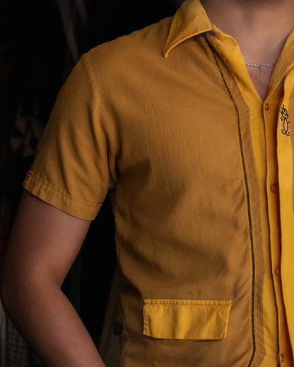 60s Vintage Mustard Bisley Shirt