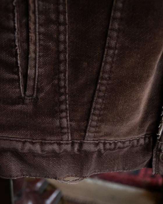Vintage Brown Velvet Levi's Jacket