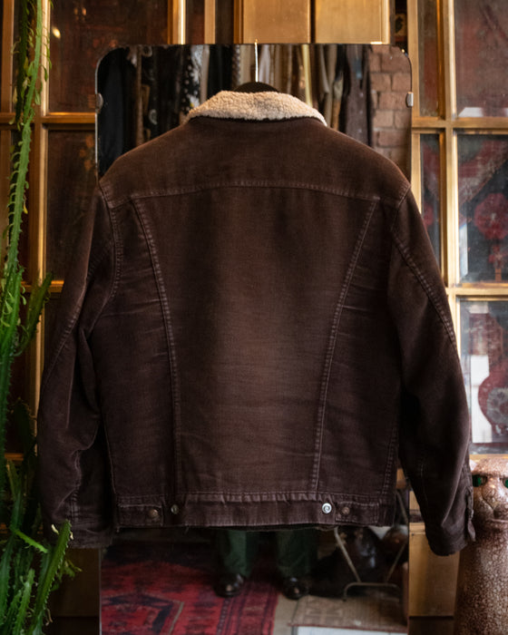 Vintage Brown Velvet Levi's Jacket