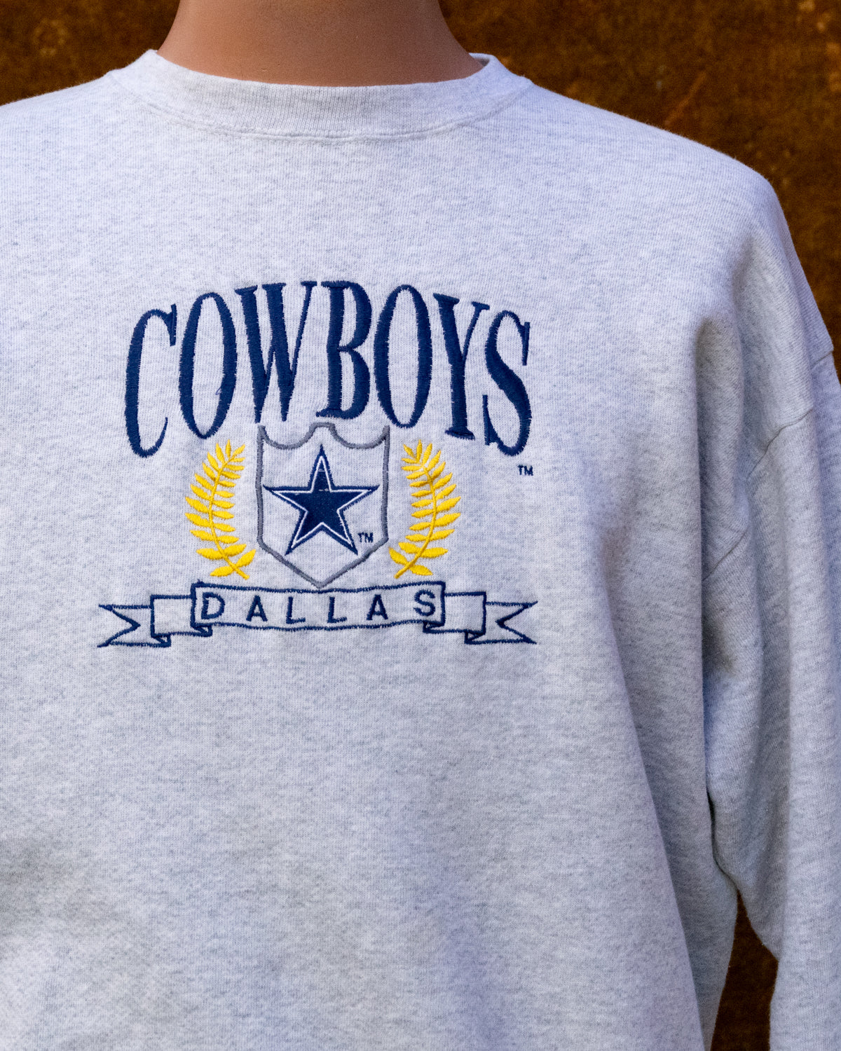Vintage Cowboys Grey Sweater