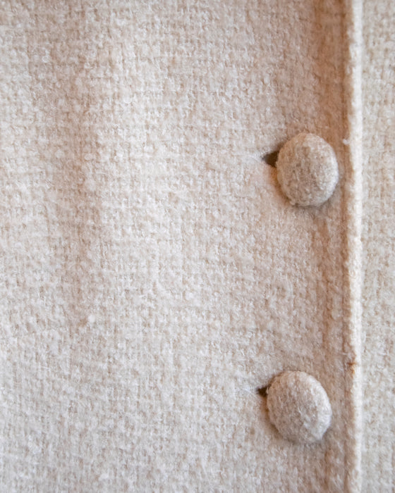 Vintage Miss Shop Cream Trench Coat