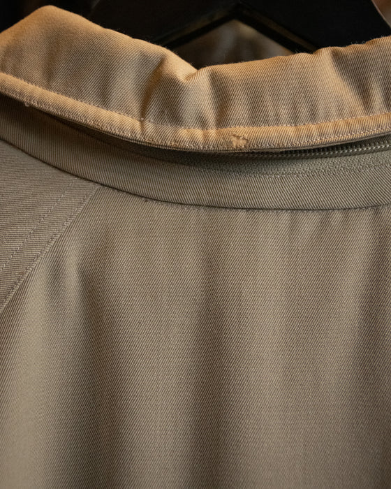 Vintage Cashmere Gaberdine Trench Coat