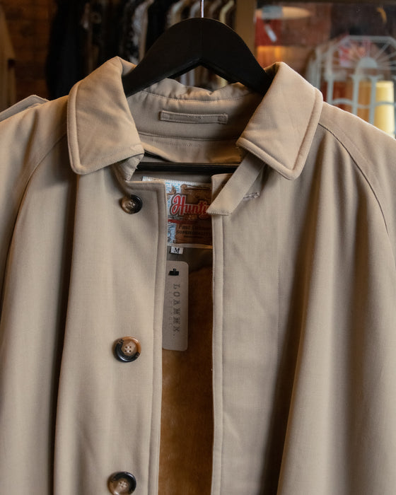 Vintage Cashmere Gaberdine Trench Coat