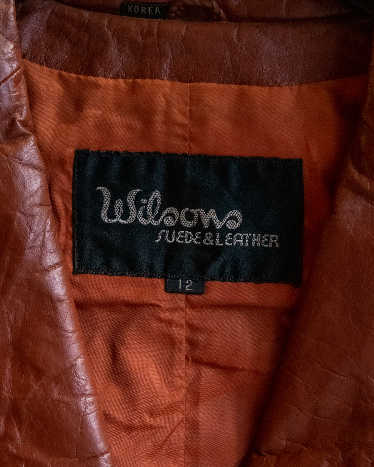 Vintage Wilsons Chestnut Leather Jacket