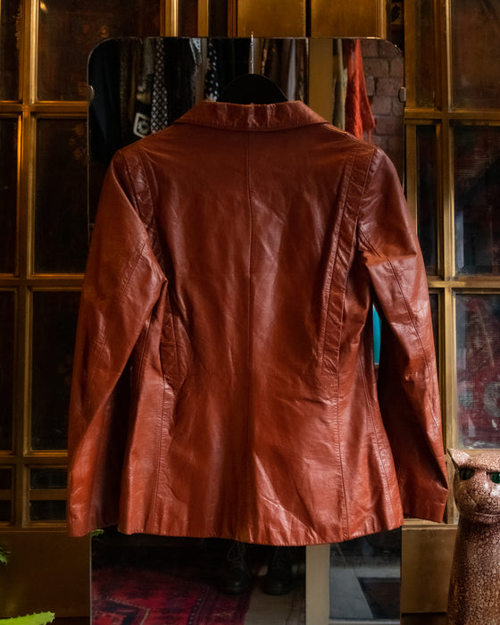 Vintage Wilsons Chestnut Leather Jacket