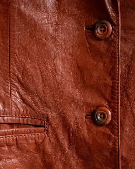 Vintage Wilsons Chestnut Leather Jacket