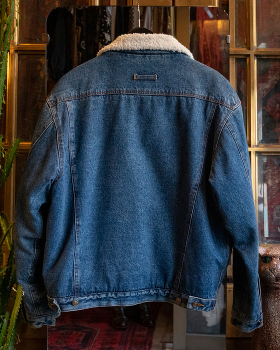 Vintage Fleece Lined Denim Jacket