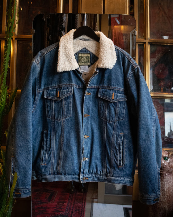Vintage Fleece Lined Denim Jacket