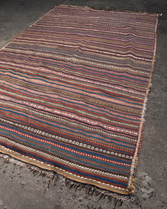 Vintage Handmade Kilim Rug 247x146cm