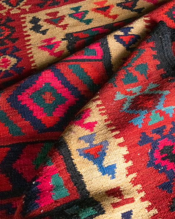 Handmade Moroccan Kilim Rug 240x126cm