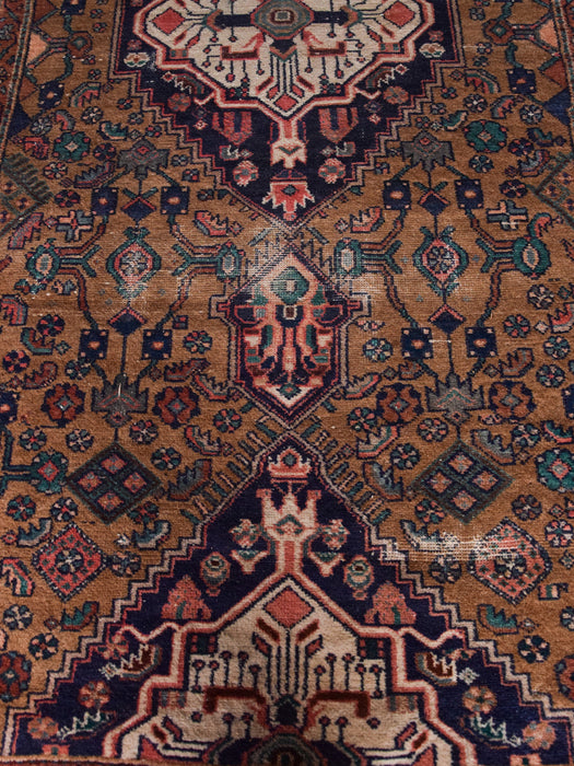 Vintage Handmade Persian Rug 260x118