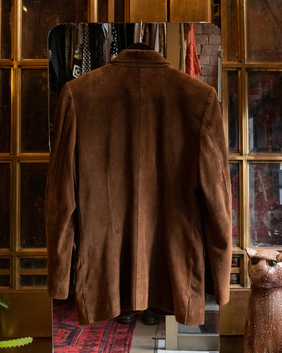 Brown Buttery Soft Suede Jacket