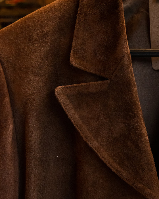 Brown Buttery Soft Suede Jacket