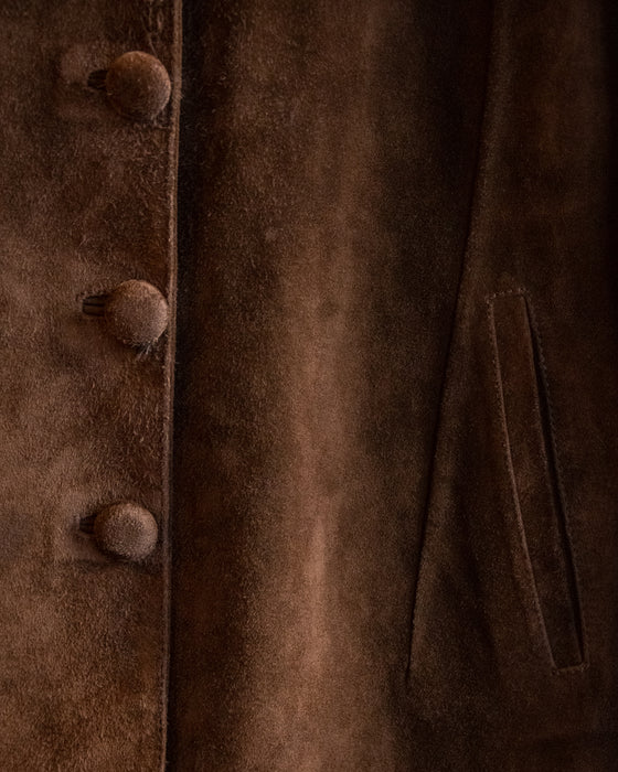 Brown Buttery Soft Suede Jacket